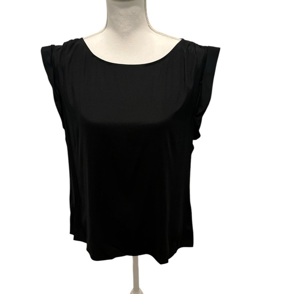 “Alice & Olivia Basic” Collection Size Large Silk Top - Picture 1 of 5